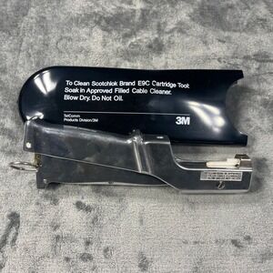 3M SCOTCHLOCK E-9C Cartridge Tool Crimping Connector Black Case TelComm EUC